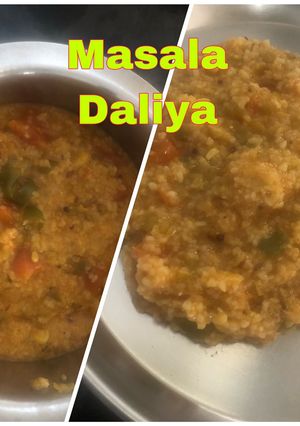 A picture of Masala Daliya.