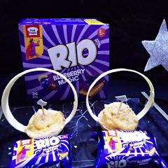 A picture of Rio Blueberry Custard Tart.
