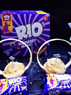 A picture of Rio Blueberry Custard Tart.