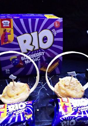A picture of Rio Blueberry Custard Tart.