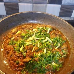 A picture of Masala Fry Kaleeji.