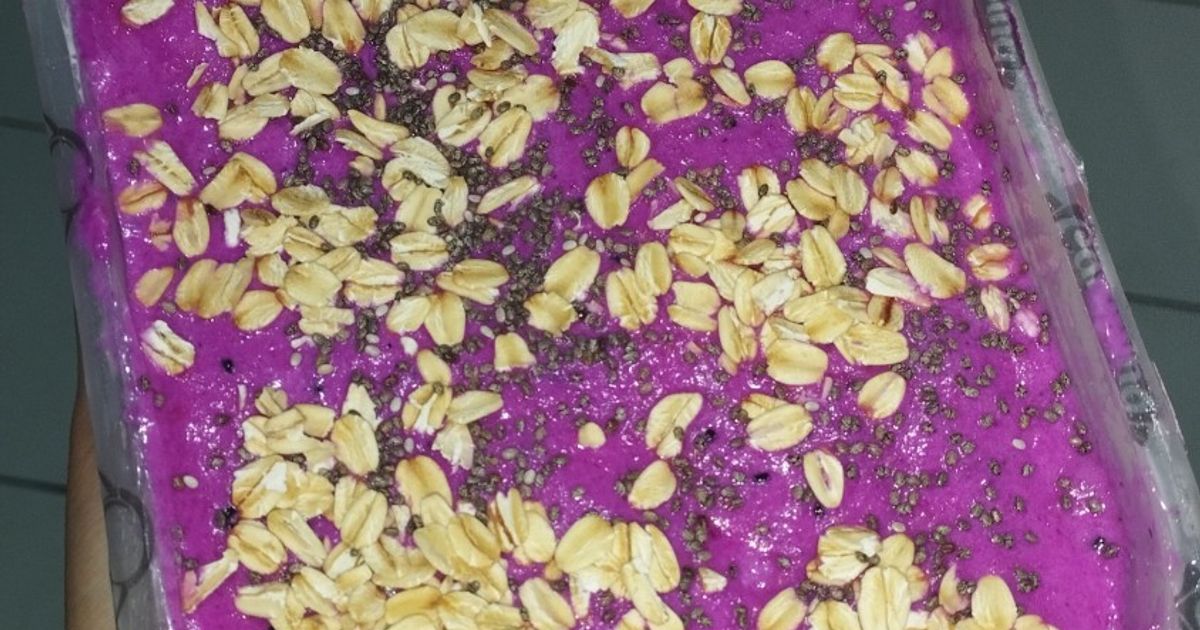 Es Krim Buah Naga Pisang untuk Diet