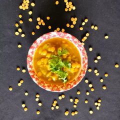 A picture of Lauki chana dal ki sabji.
