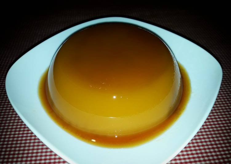 Puding Mangga Vanilla Caramel ala Chef Muhammad