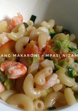 Foto resep MPASI Udang Makaroni 1y+