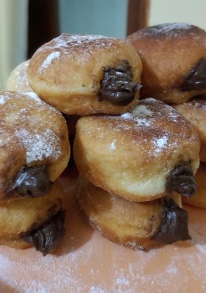 Foto resep Bomboloni Cokelat