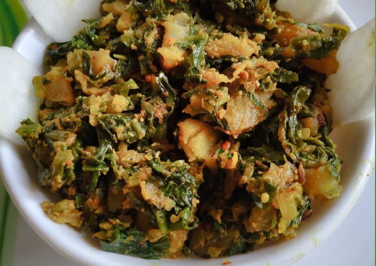 Recipe of Any-night-of-the-week Mooli bhujiya