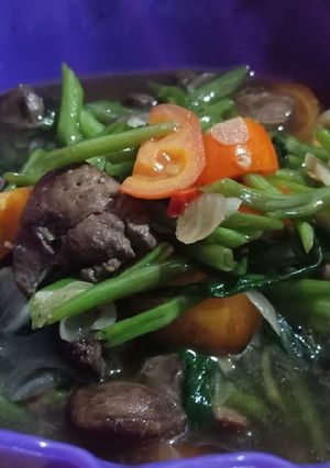 Foto resep Kangkung Hati Ampela