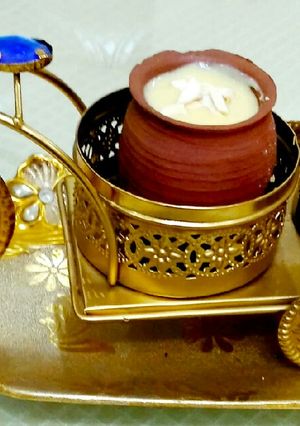 A picture of Bread Phirni.