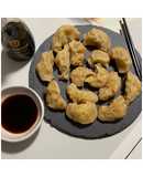 Gyoza vegetariani con salsa di soia 🥟🇯🇵