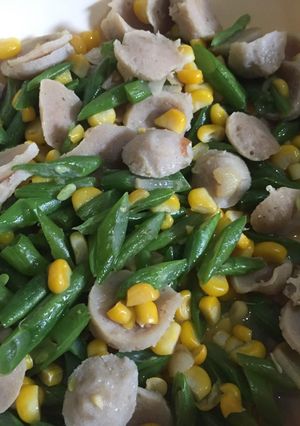 Foto resep Tumis buncis jagung