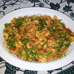 Tomato Masala Macaroni A picture of Tomato Masala Macaroni.