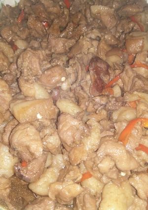 Foto resep Daging babi pedas manis