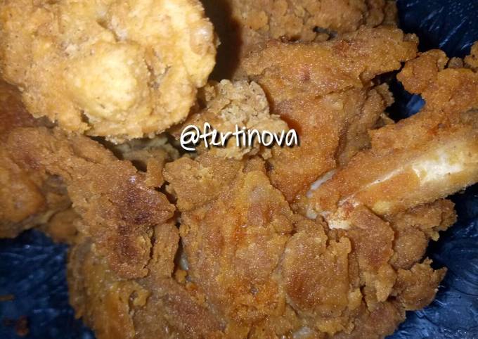 Ayam goreng tepung krispy