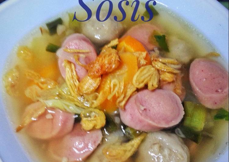 Sup Bakso Sosis