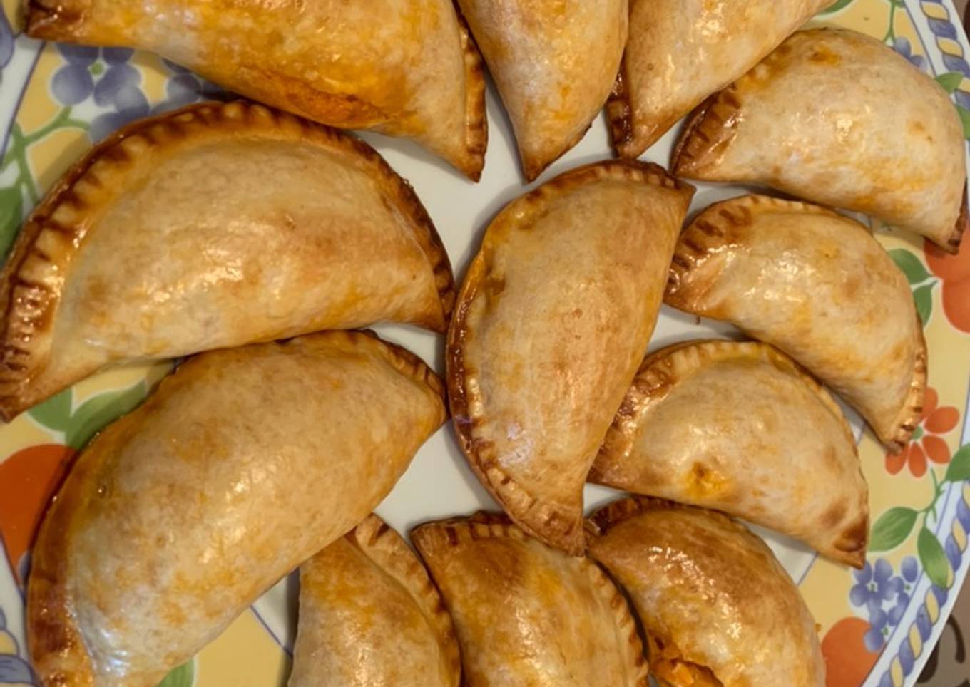 Empanadillas de atún al horno