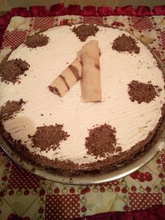 صورة لوصفة كيكة بالكريم شانتيي