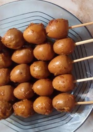 Foto resep Sate telur puyuh