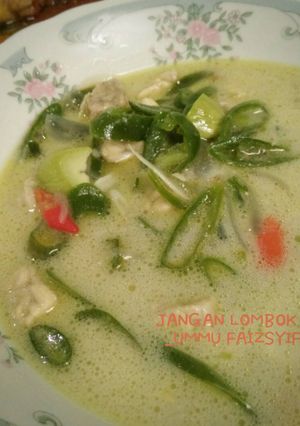 Foto resep Jangan lombok ijo khas gunung kidul