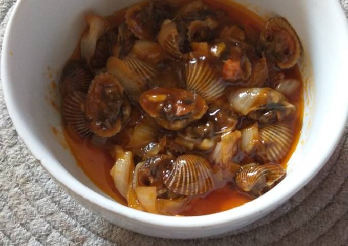 Cara bikin Kerang Dara Saus Padang Cara bikin Kerang Dara Saus Padang
