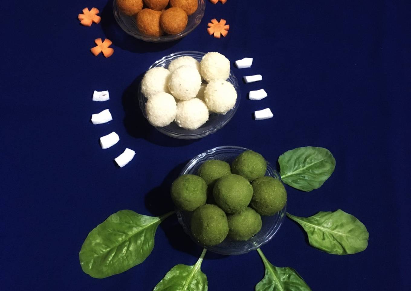 Tri Color Laddoo