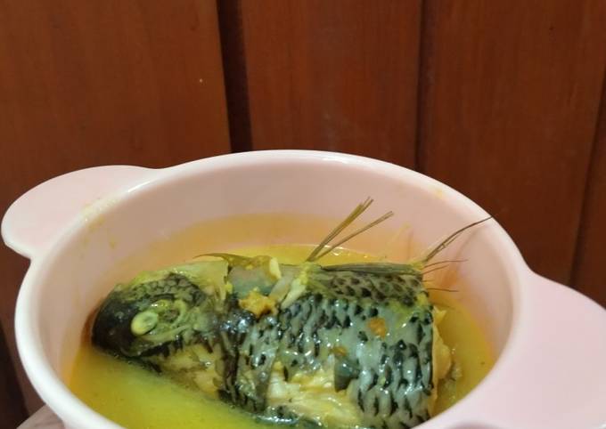 Ikan nila kuah kuning (MPASI14m+)