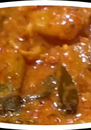 A picture of Prawns drumstick gravy.