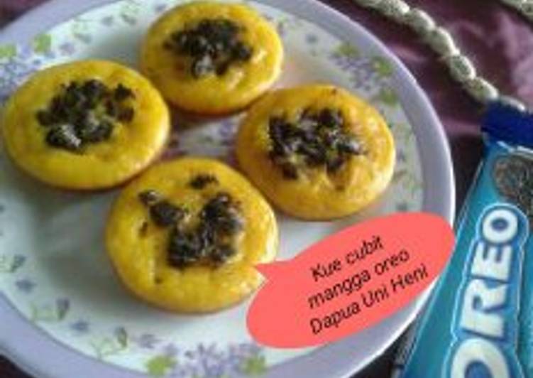 Cara Siapkan LezatKue cubit mangga oreo