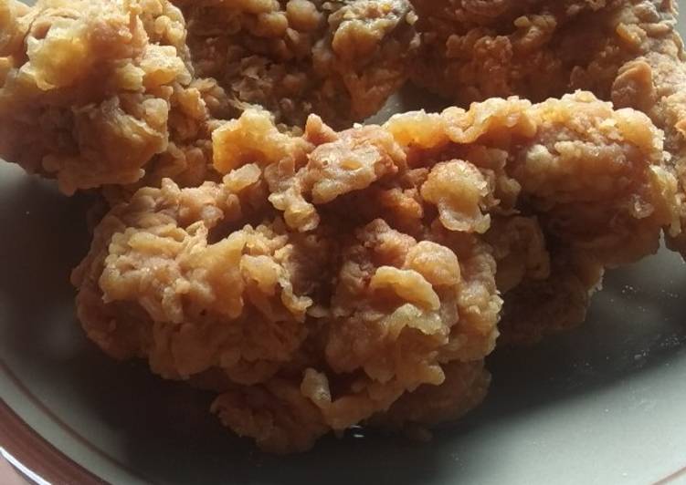 Ayam kentucky crispy anti gagal (mudah buatnya ππ)