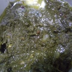 A picture of Sarson ka saag.