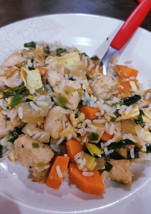 Una foto de Salteado de arroz