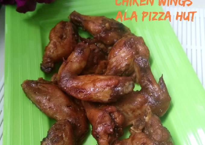 Resep Chiken Wings ala Pizza Hut, Enak Banget