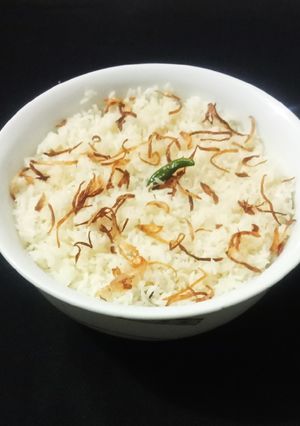 সাদা পোলাও রেসিপির প্রধান ছবি