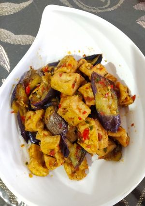 Foto resep Sambel Terong + Tahu