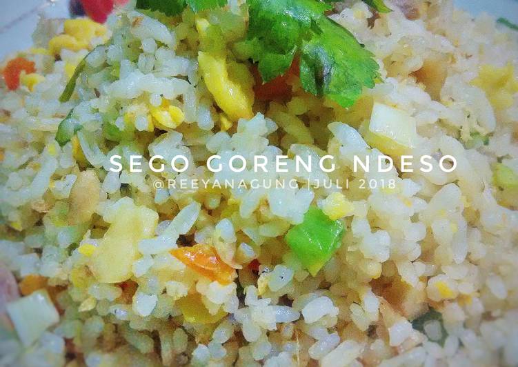 Bumbu Sego Goreng Ndeso (Nasi Goreng desa) | Cara Bikin Sego Goreng Ndeso (Nasi Goreng desa) Yang Lezat Sekali