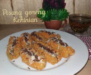 Resep Unik *Pisang goreng kekinian* Enak dan Sehat