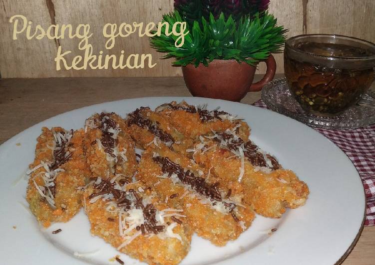 Resep *Pisang goreng kekinian* yang Lezat Sekali