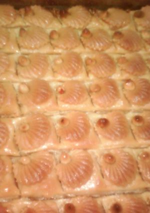صورة لوصفة البقلاوة الجزائرية