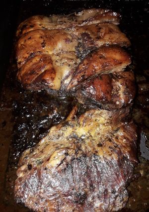 Una foto de Vacío al horno súper sabroso