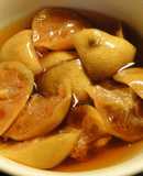 Chanh đào muối ngâm mật ong