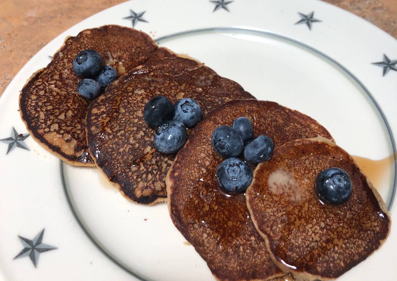 Vegan Pancakes with Banana Protein