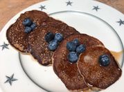 A picture of applesauce pancakes