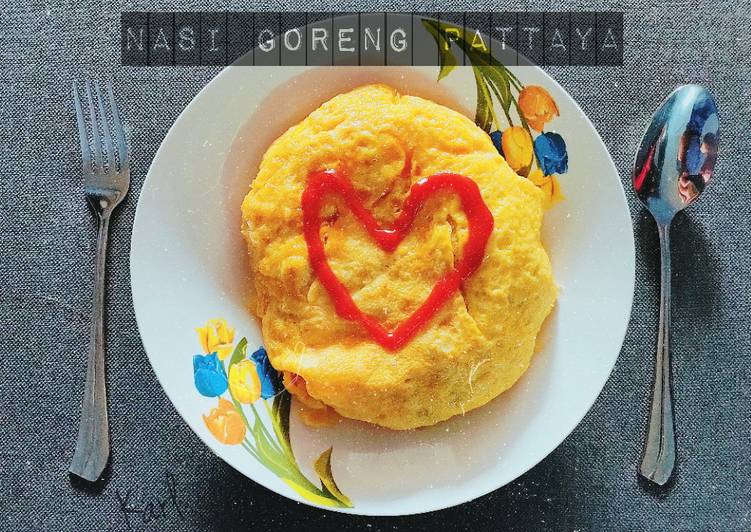 Cara Membuat Nasi Goreng Pattaya Mudah 9 Bahan Aneka Resepi Enak