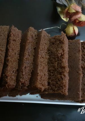 A picture of Dark Chocolate Slice Cake.