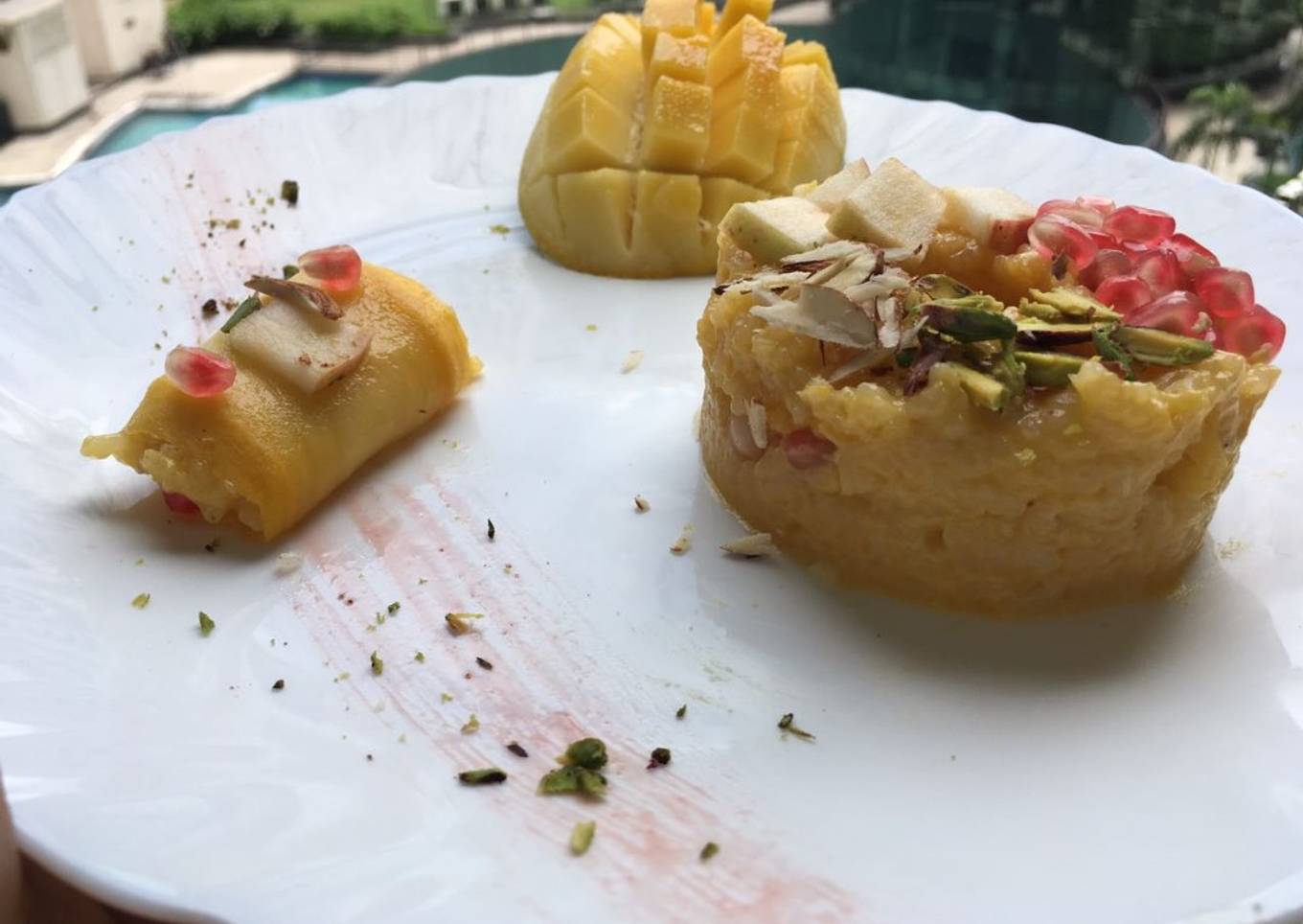 Mango frushi donut