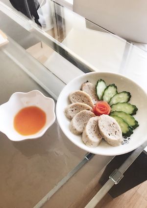 Hình của món Giò tôm mùa hạ.