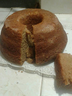 Una foto de Budín de banana exquisito