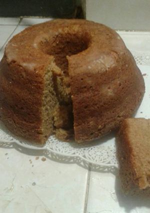 Una foto de Budín de banana exquisito
