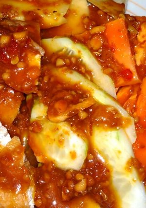 Foto resep Rujak manis