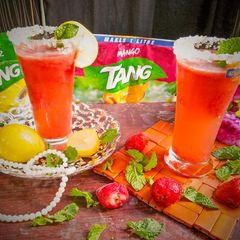 A picture of Strawberry Slush #CookpadApp #RamadanKiTayari.
